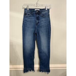KanCan High-Rise Cropped Skinny Jeans – Medium Wash (Size 3 / 25)